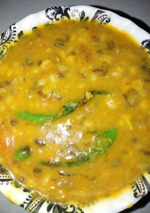 A picture of Rajasthani panchratna Dal.