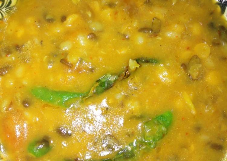 Easiest Way to Make Quick Rajasthani panchratna Dal