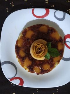 عکسی از دستور مینی کیک برگردان هلو (آپساید داون)