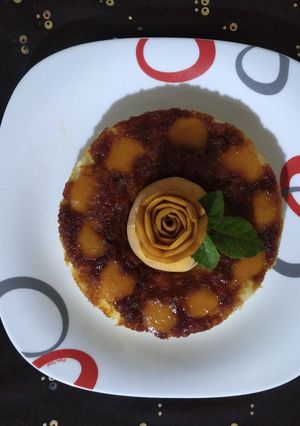 عکسی از دستور مینی کیک برگردان هلو (آپساید داون)