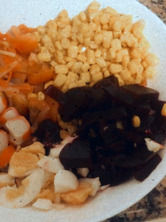Una foto de Ensalada de remolacha