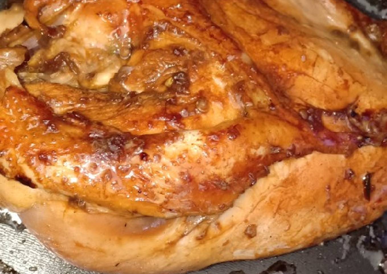 Ayam panggang teflon