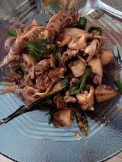 Foto resep Tumis Cumi Asin Pedas