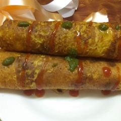 A picture of Pumpkin Crepes.
