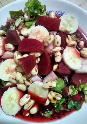 Una foto de Ensalada de betabel!
