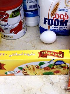 صورة لوصفة مكرونة بشاميل