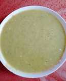 Crema de espinaca