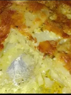 Una foto de Papas a la crema
