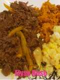Chef Zee's Ropa Vieja (shredded beef)