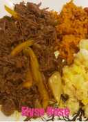 Chef Zee's Ropa Vieja (shredded beef)