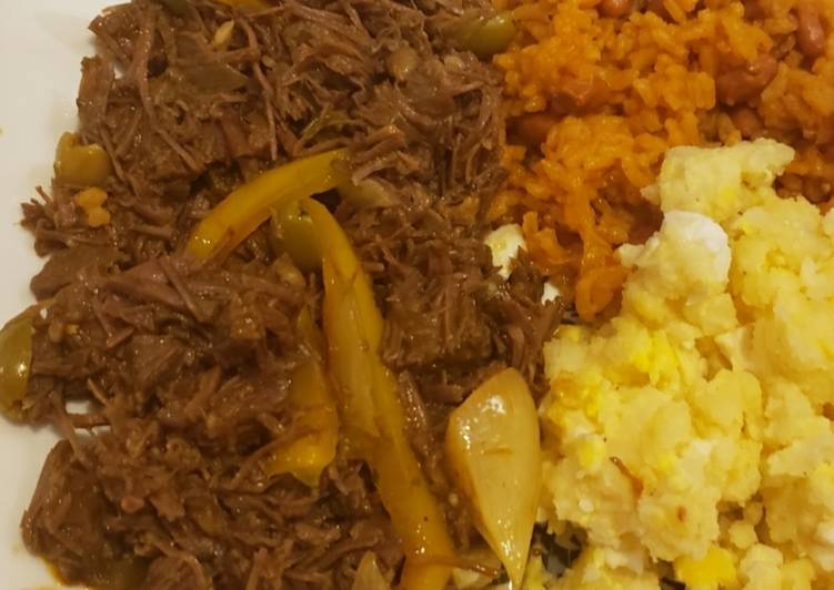 Recipe of Super Quick Homemade Chef Zee&#39;s Ropa Vieja (shredded beef)