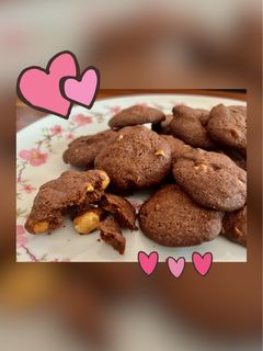 Foto di 200 • Biscottini croccanti al cacao e nocciole de “L’antro dell’alchimista”