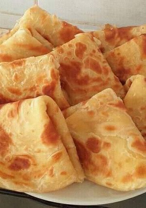 A picture of Soft layered chapatis #4weekschallenge#.