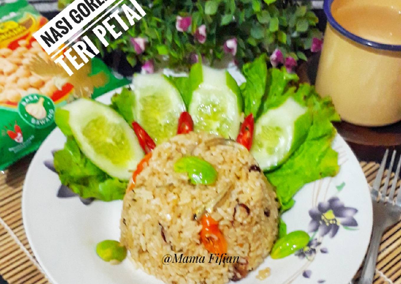 Nasi Goreng Teri Petai