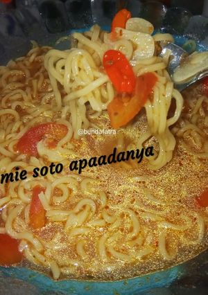 Foto resep Mie soto apaadanya