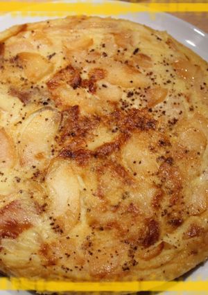 Une photo de Far aux pommes