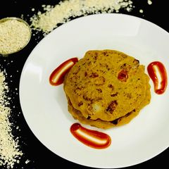 Healthy Veggies Oats chila A picture of Healthy Veggies Oats chila.