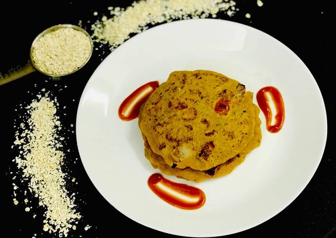 Healthy Veggies Oats chila Recipe