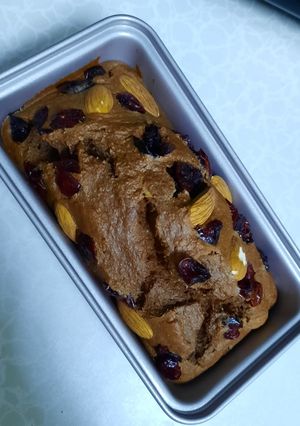 香蕉可可磅蛋糕 的食譜成品照片