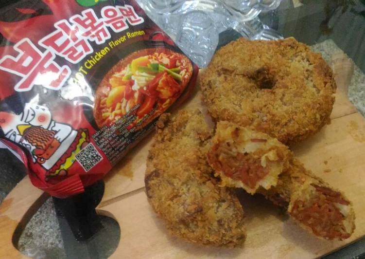 Resep: Donat Samyang (mie) Smoked Beef #SelasaBisa Yang Sederhana