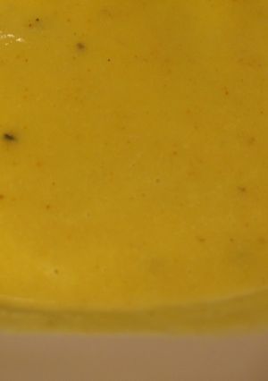 Une photo de Velouté de courge au curcuma