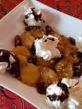 Banana al moscatel