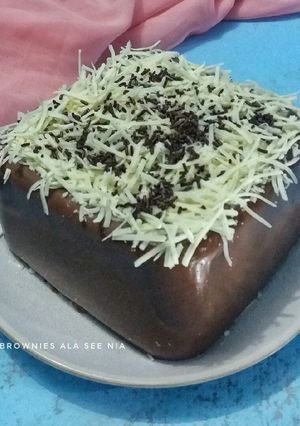 Foto resep Puding Brownies
