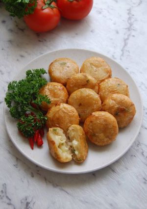 Foto resep Perkedel Kentang Keju