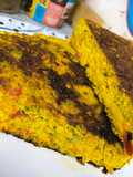 REVUELTO DE VEGETALES DE ESTACIÓN (TIPO TORTILLA)🧅🫑🥒🫑🍅