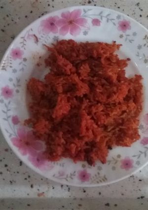 صورة لوصفة رز بالطماطم