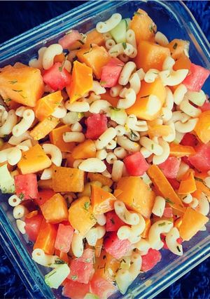 Une photo de Salade de pâte tutti-frutti