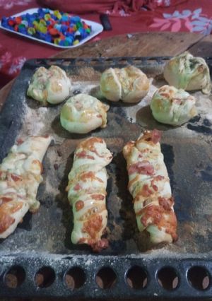 Una foto de Pan de pizza