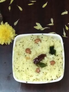 எலுமிச்சை சாதம் (lemon rice recipe in Tamil) செய்முறை முக்கிய புகைப்படம்