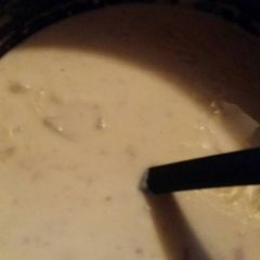 A picture of Potato soup.