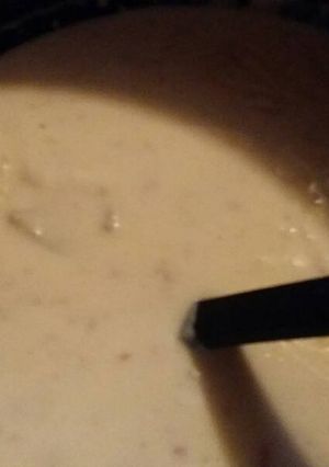 A picture of Potato soup.