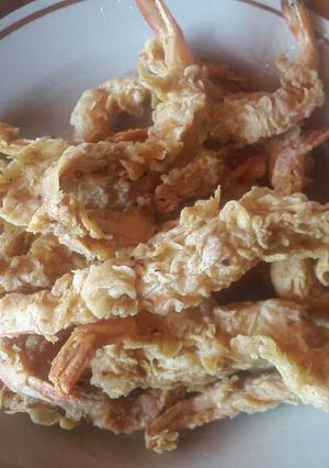Foto resep Udang goreng tepung super kriuk