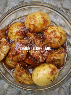 Foto resep Semur Telur Tahu