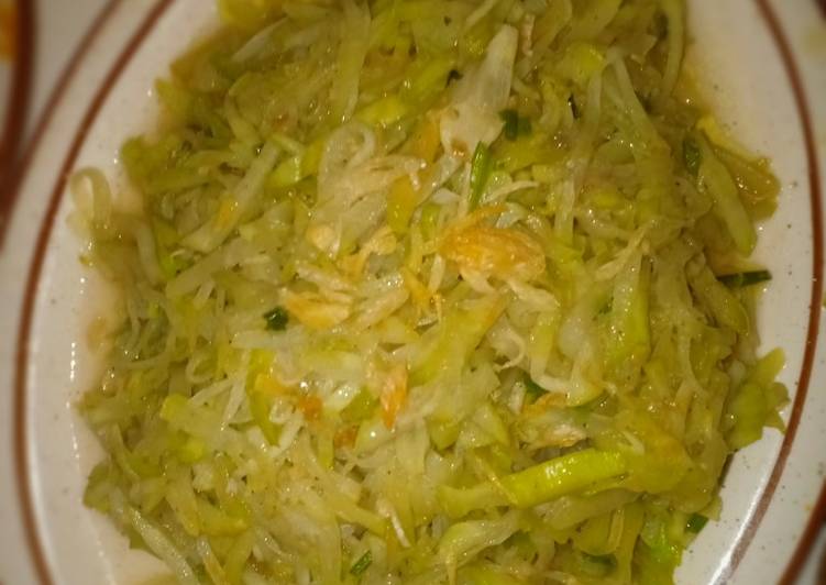 Tumis Labu Siam ala Sunda