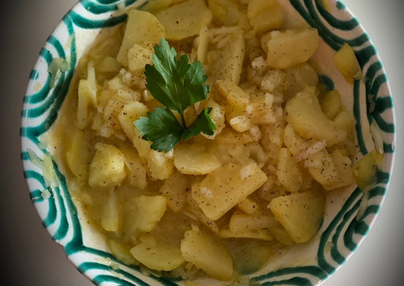 Viennese potato salad