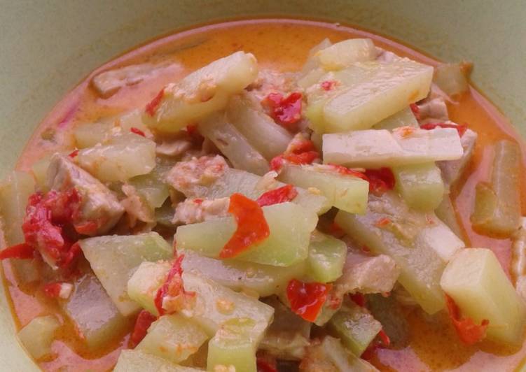 Resep Sayur Santan Tempe Labu Siam yang Menggugah Selera