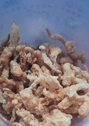 Foto resep Kripik jamur...renyaahhh