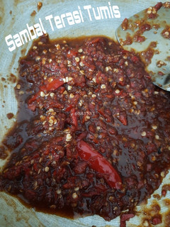 Foto resep Sambal Terasi Tumis (Pakai minyak bekas goreng ikan asin)