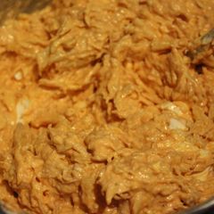 A picture of Buffalo chicken dip.