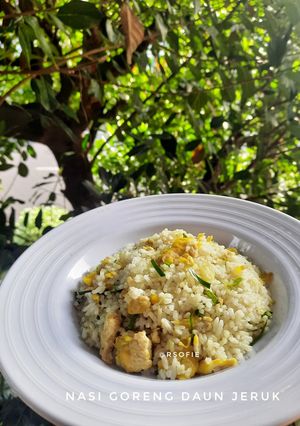 Foto resep Nasi Goreng Daun Jeruk