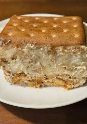 肉桂佐双味餅乾乳酪蛋糕 的食譜成品照片