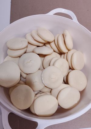 Una foto de Alfajores de Maizena