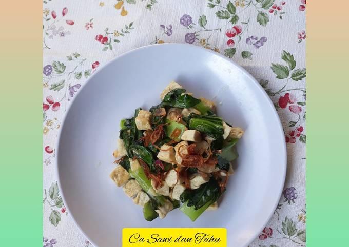 Resep Ca Sawi Dan Tahu Oleh Liez_Tya - Cookpad