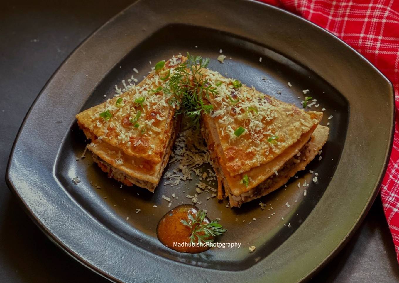 Mexican Enchilada with Indian twist