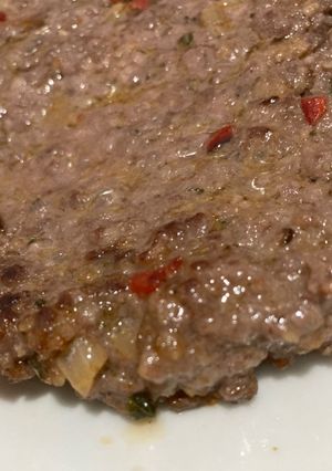 Una foto de Hamburguesa casera