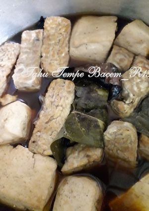 Foto resep Tahu Tempe Bacem #BikinRamadhanBerkesan